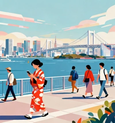 Original cover artwork for Tokyo Bay Gamified Adventure